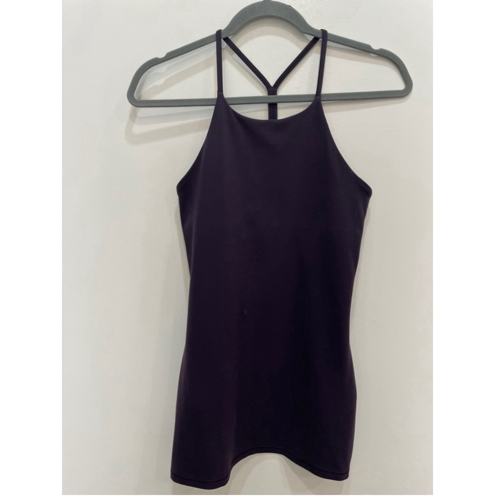 Lululemon Sun Setter light support Womens Tank Top Boysenberry Purple Size 4